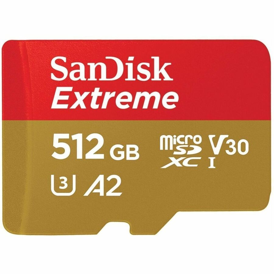 SanDisk Extreme 512 GB Class 3/UHS-I (U3) V30 microSDXC