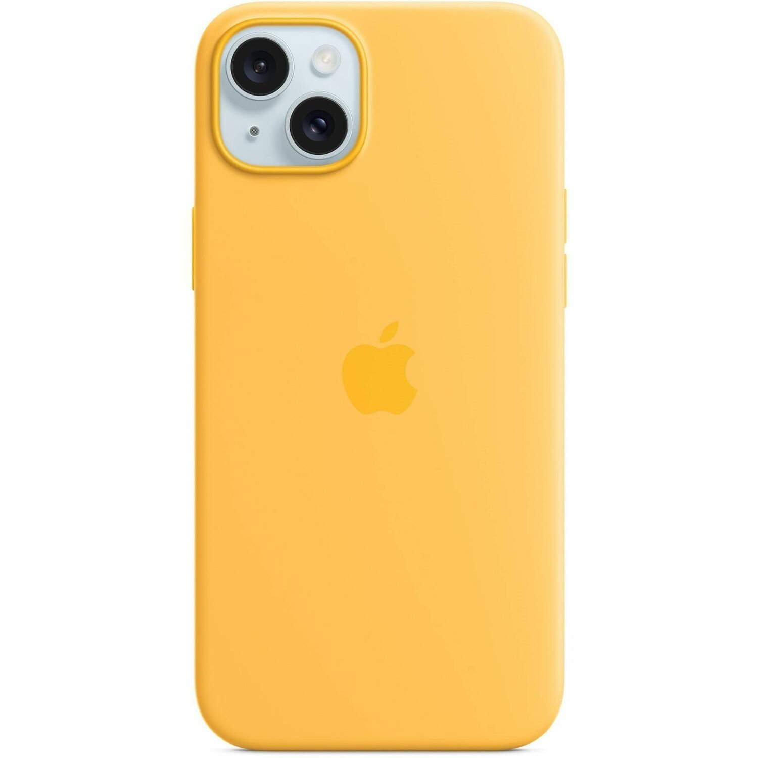 Apple iPhone 15 Plus Silicone Case with MagSafe - Sunshine