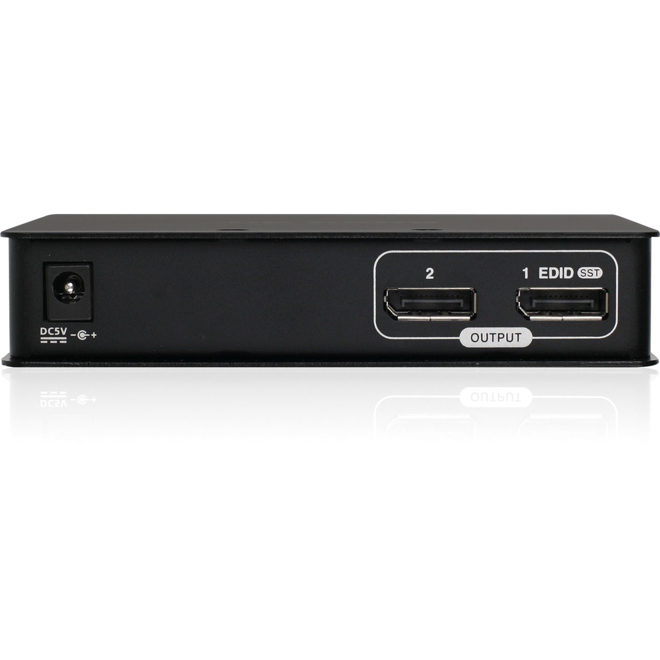 IOGEAR 2-Port DisplayPort 1.2 Graphics Splitter / Multi-Monitor MST Video Hub