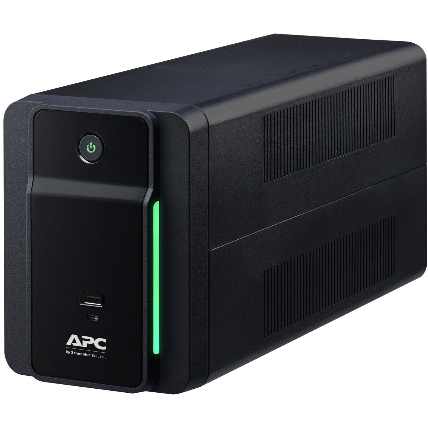 APC Back UPS, 750VA/410W, Tower, 120V, 4x NEMA 5-15R outlets, USB Type A + C Ports, User Replaceable Battery