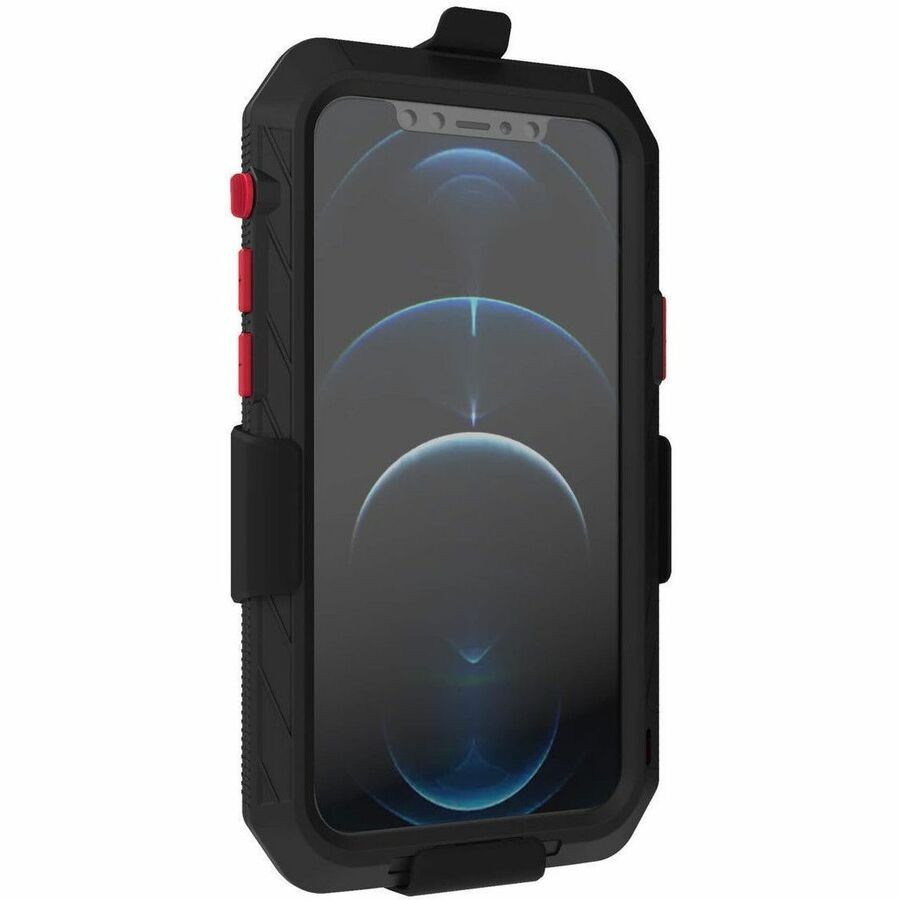 The Joy Factory aXtion Extreme Rugged Carrying Case (Holster) Apple iPhone 12 Smartphone