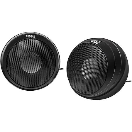 Adesso Xtream S4 2.0 Portable Speaker System - 10 W RMS - Black
