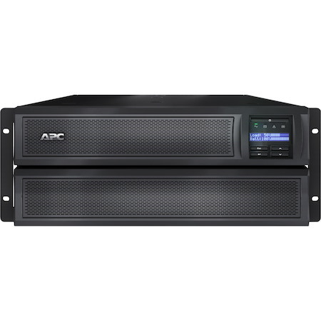 APC Smart-UPS X, Line Interactive, 3kVA, Rack/tower convertible 4U, 100V-127V, 6x 5-15R+3x 5-20R+1x L5-30R NEMA, NMC, Extended runtime, Short depth