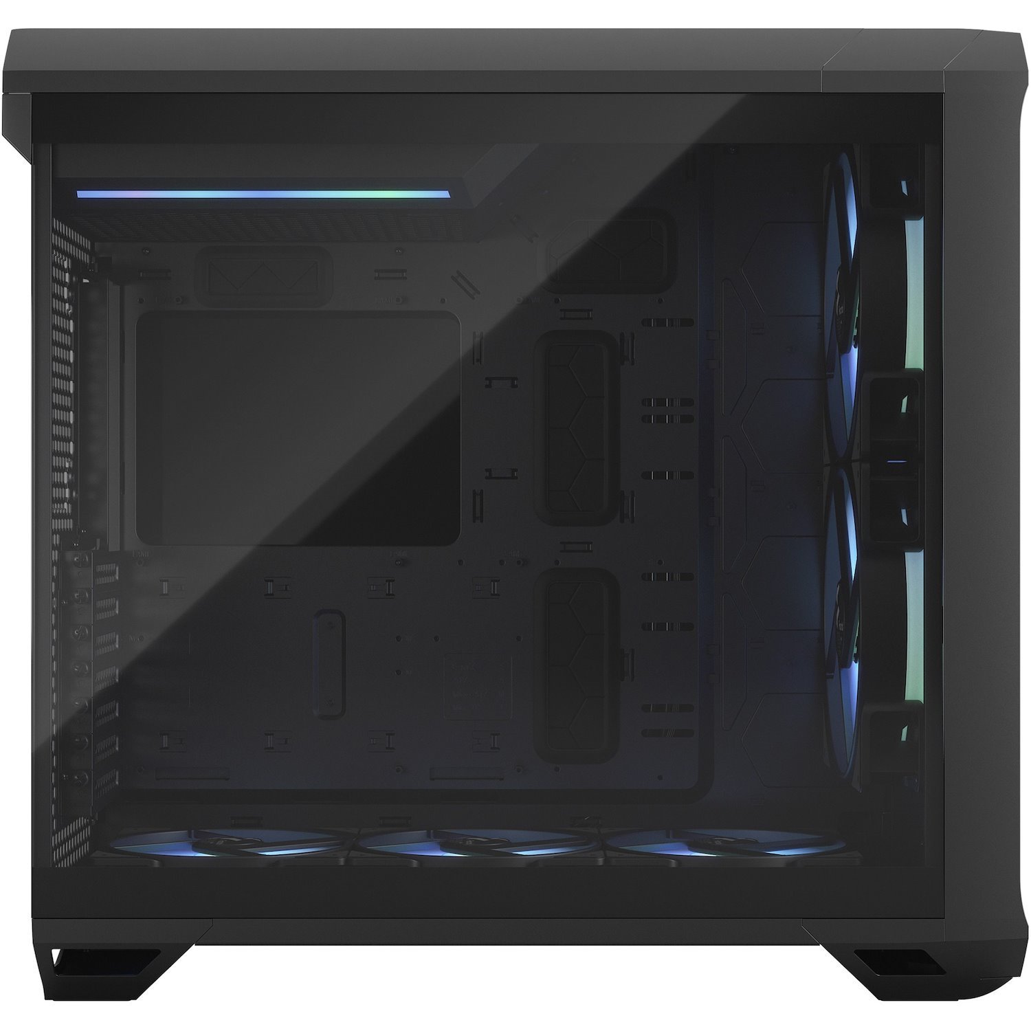 Fractal Design Torrent Computer Case - ATX Motherboard Supported - Tempered Glass, Steel - Black