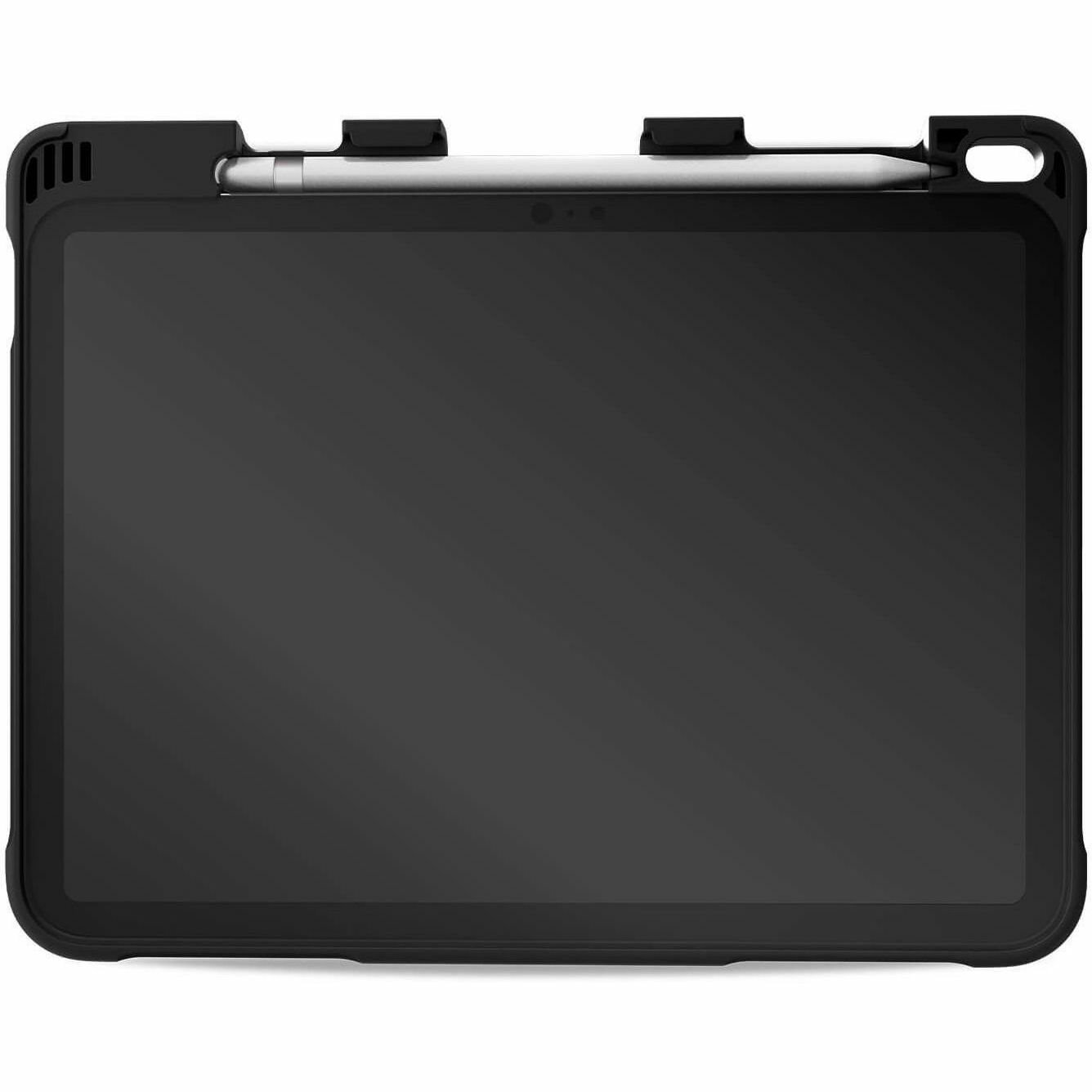 STM Goods Dux Swivel Rugged Carrying Case Apple, Logitech iPad (7th Generation), iPad (8th Generation), iPad (9th Generation) Tablet - Clear