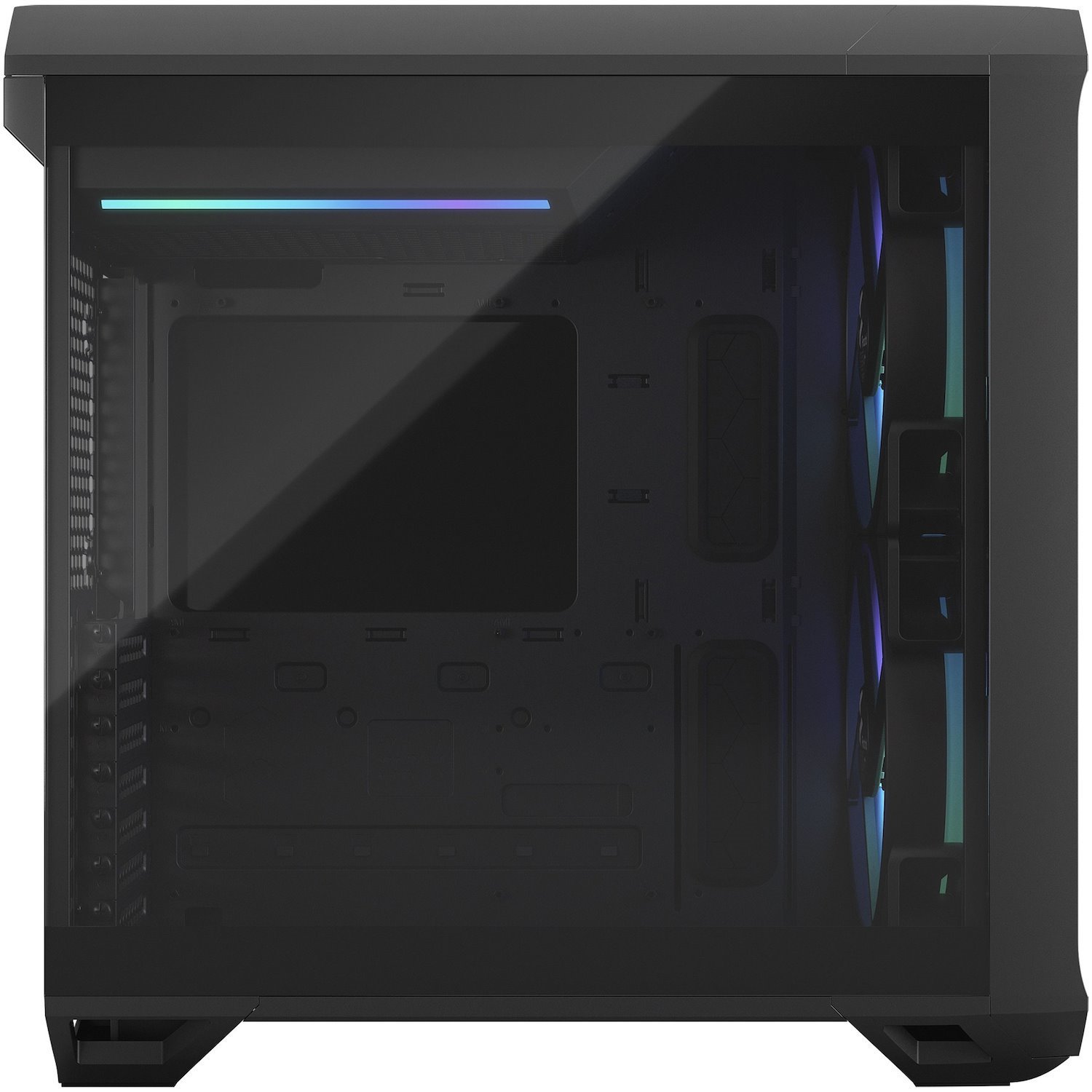 Fractal Design Torrent Compact Computer Case - ATX Motherboard Supported - Tower - Tempered Glass, Steel - Black