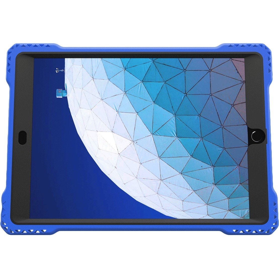 MAXCases Shield Extreme-X Rugged Case for Apple iPad (7th Generation), iPad (8th Generation), iPad (9th Generation) Tablet - Blue, Clear