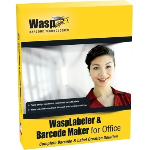 WaspLabeler & Barcode Maker for Office&reg; (1 User License)