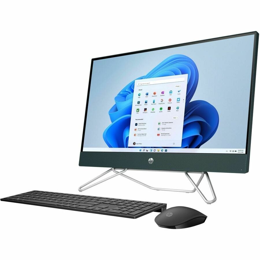 HP 24-cb0000i 24-cb0092ds All-in-One Computer - Intel Pentium Silver J5040 - 8 GB - 256 GB SSD - 23.8" Full HD Touchscreen - Desktop - Starry Forest - Refurbished