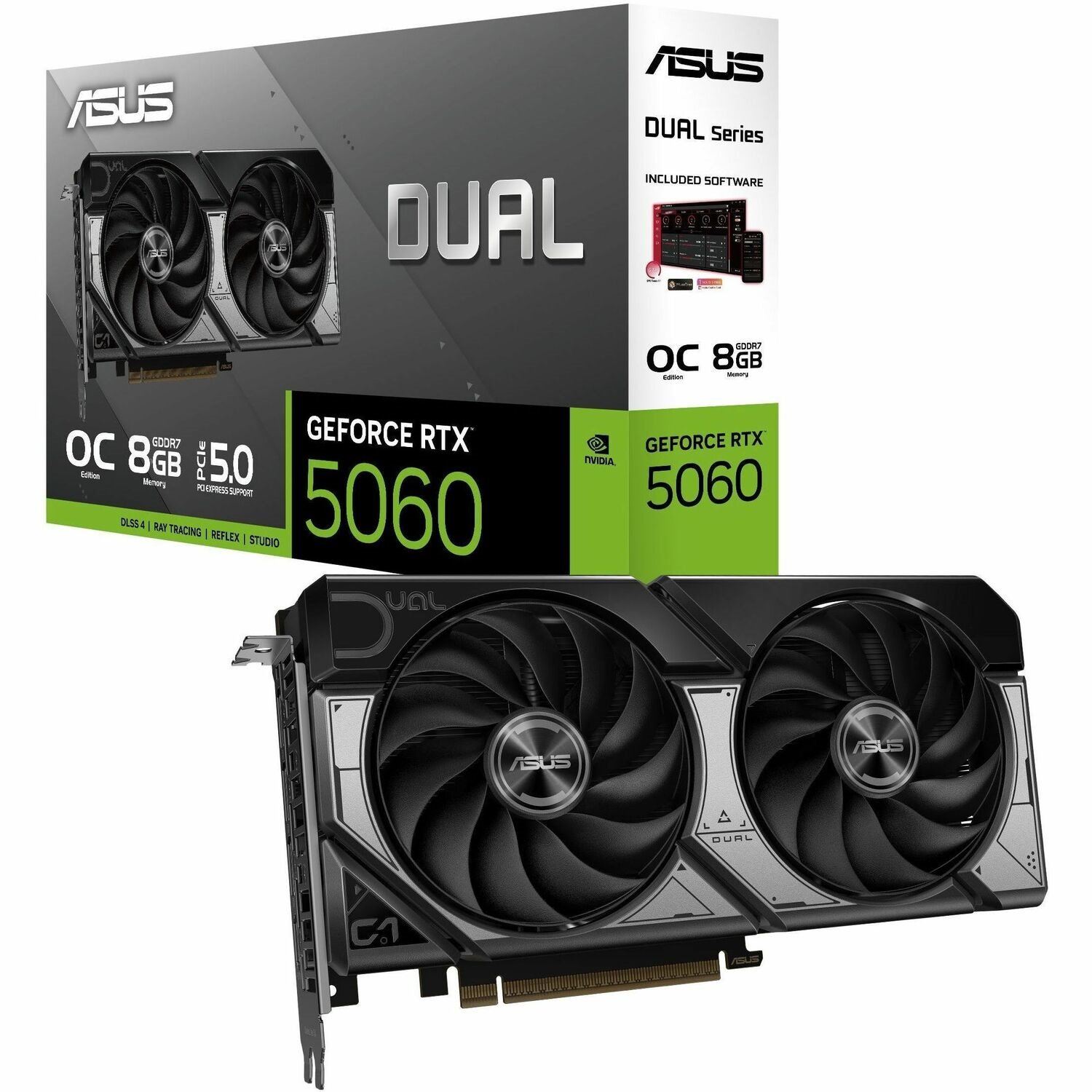 Asus NVIDIA GeForce RTX 5060 Graphic Card - 8 GB GDDR7