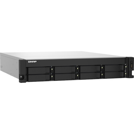 QNAP TS-832PXU-RP-4G 8 x Total Bays SAN/NAS Storage System - 512 MB Flash Memory Capacity - Annapurna Labs Alpine AL-324 Quad-core (4 Core) 1.70 GHz - 4 GB RAM - DDR4 SDRAM - 2U Rack-mountable
