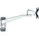 StarTech.com Wall Mount Monitor Arm, 10.2" Swivel Arm, Premium Flat Screen TV Wall Mount for up to 34" (30.9lb/14kg) VESA Mount Monitors