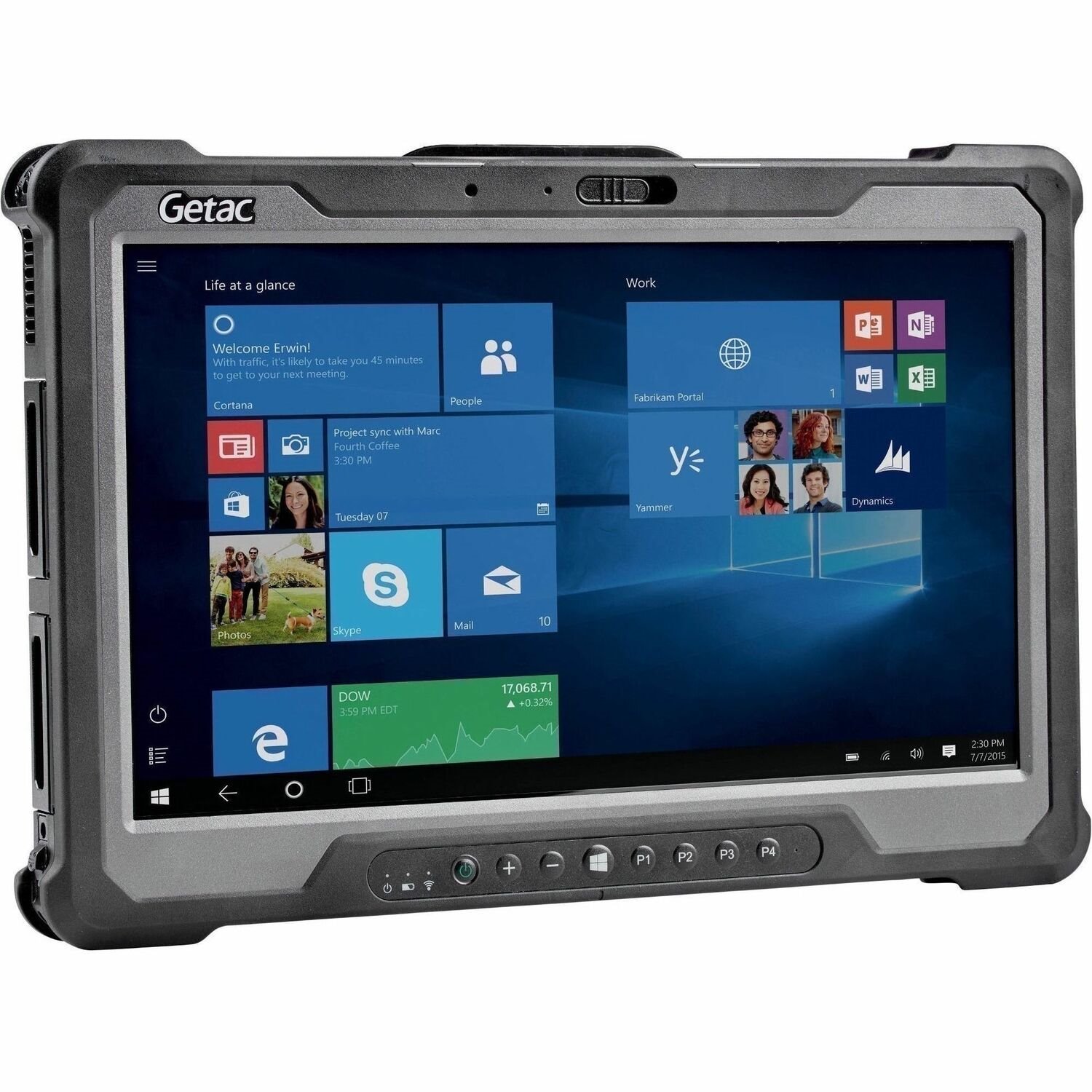 Getac A140G2 Rugged Tablet - 14" - 8 GB - 256 GB SSD - Windows 11 Pro 64-bit