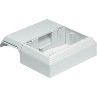 Panduit T45WCIW Workstation Outlet Center Offset Box