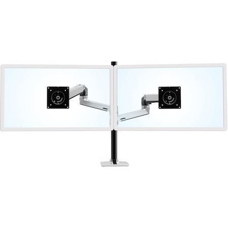 Ergotron Desk Mount for Monitor - Polished Aluminum