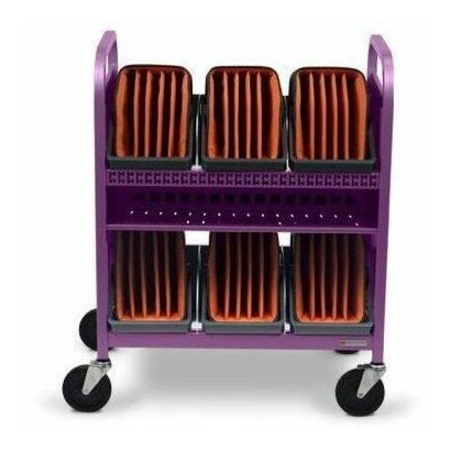 Bretford CUBE Transport Cart with Caddies - TVCT30CAD