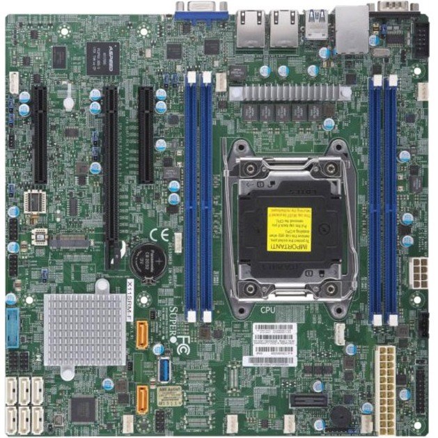 Supermicro X11SRM-F Server Motherboard - Intel C422 Chipset - Socket R4 LGA-2066 - Micro ATX