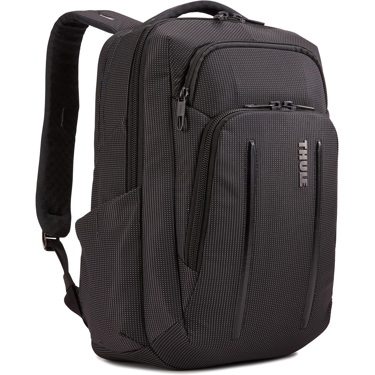 Thule Crossover 2 Carrying Case (Backpack) for 35.6 cm (14") Notebook, Tablet PC, Portable Electronics, Water Bottle, Umbrella - Black