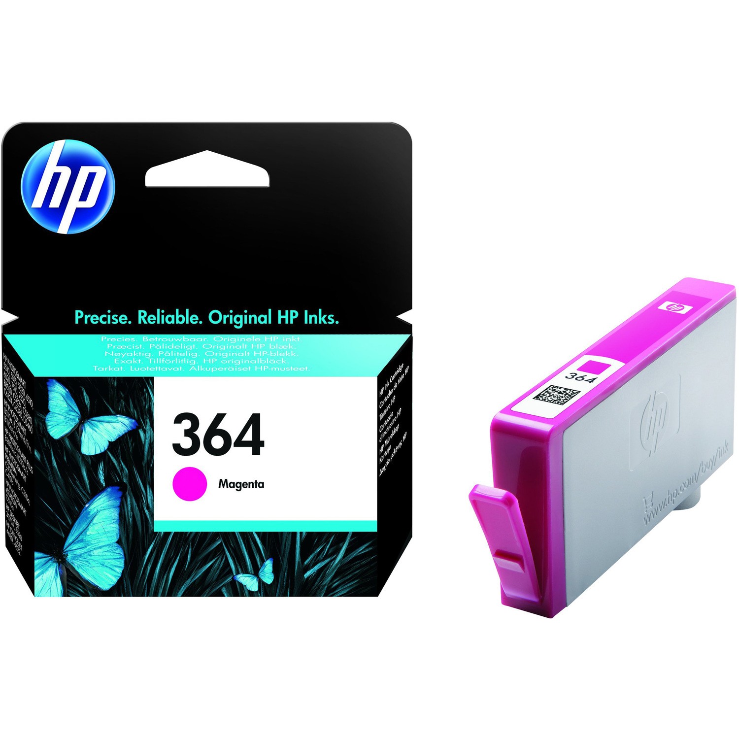 HP 364 Origineel Inkjet Inktcartridge - Magenta - 1 Verpakking