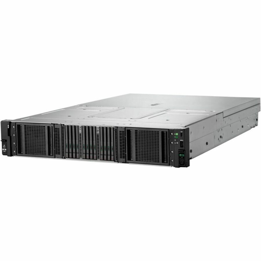HPE ProLiant Compute DL340 Gen12 2U Rack Server - 1 x Intel Xeon 6 6505P 2.20 GHz - 64 GB RAM - Serial ATA/600, 12Gb/s SAS, NVMe Controller
