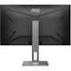 AOC U28P2U/BS 28" Class 4K UHD LCD Monitor - 16:9 - Black, Grey