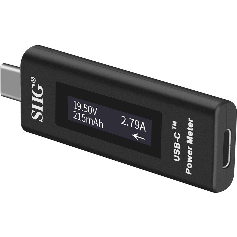 SIIG USB-C Power Meter Tester with Digital Indicator
