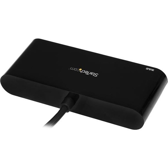 StarTech.com USB/Ethernet Combo Hub - USB Type C - External - Black