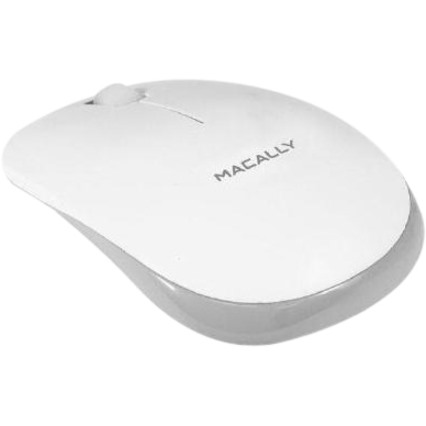 Macally Wireless 3 Button Optical RF Mouse For Mac/PC