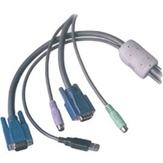 Adder 5 m KVM Cable for KVM Switch, Keyboard/Mouse, Video Device