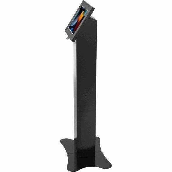 CTA Digital Premium Locking Floor Stand Kiosk with Enclosed Printer Storage & Cable Management for iPad 10.9-inch (10th Generation) and more