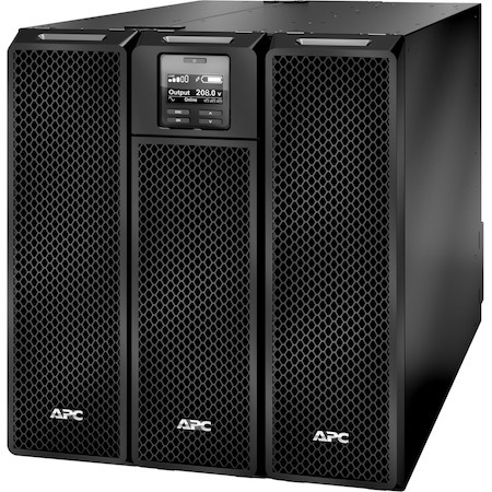 APC Smart-UPS On-Line, 8kVA/8kW, Tower, 208V, 8x 5-20R+6x L6-20R+2x L6-30R+1x L14-30R NEMA, NMC+SmartSlot, W/ transformer 208V to 120V, W/O rail kit