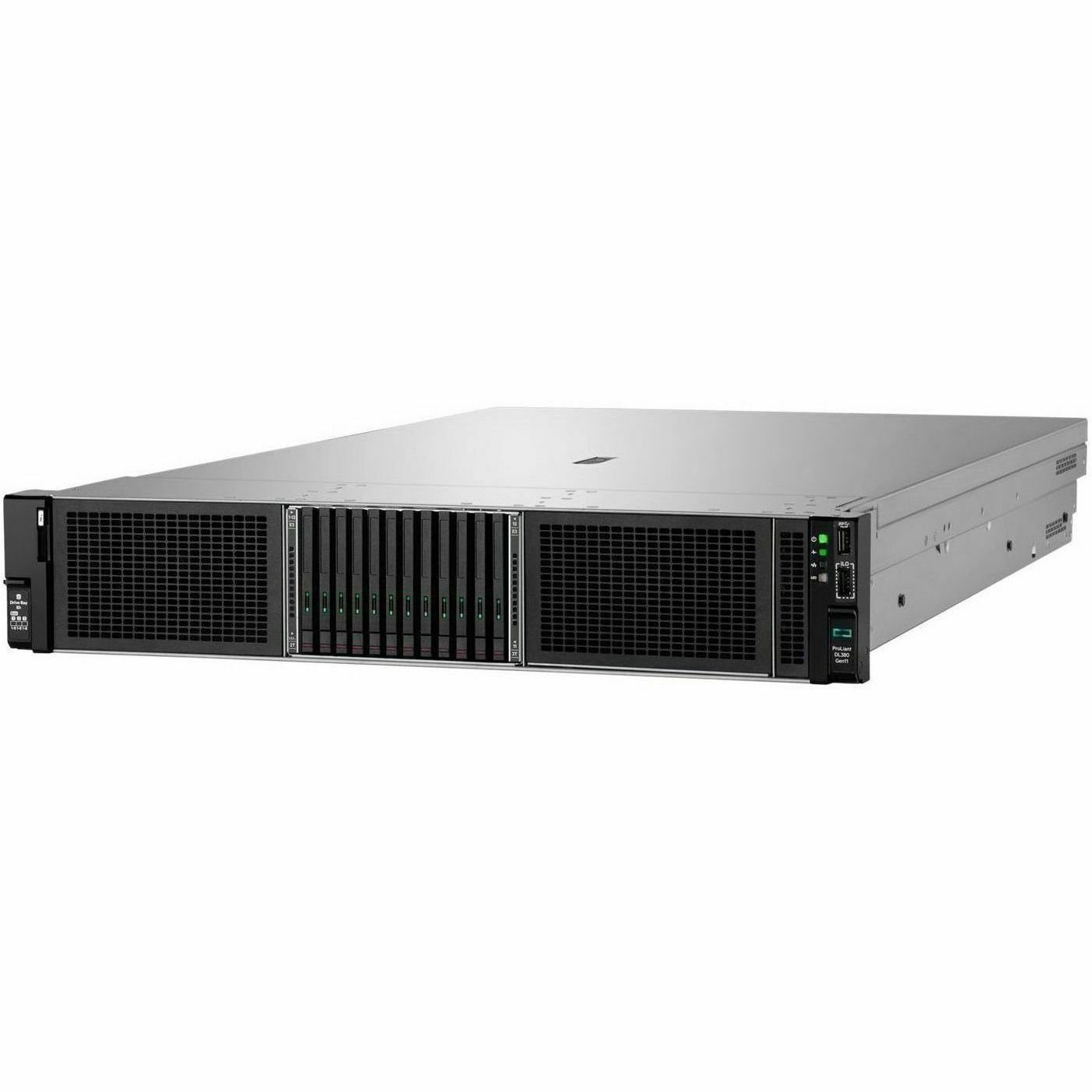 HPE ProLiant DL380 G11 2U Rack Server - 1 x Intel Xeon Gold 5418Y 2 GHz - 64 GB RAM - 1.92 TB SSD - (2 x 960GB) SSD Configuration - 12Gb/s SAS, Serial ATA/600, NVMe Controller