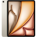 Apple iPad Air (6th Generation) A2903 Tablet - 33 cm (13") - Apple M2 - 8 GB - 256 GB Storage - 5G - Starlight