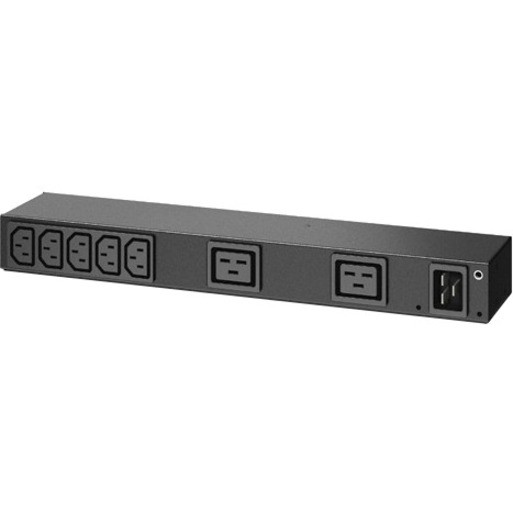 APC (AP6120A) Rack PDU, Basic, 0U/1U, 100-240V/20A, 220-240V/16A, (7) C13, (2) C19