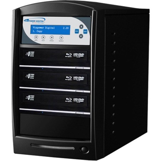 Vinpower Digital Sharkblu HDD To 3 Blu-Ray Duplicator With 2TB HDD & Usb 3.0 MFCP & BD Copy Prote