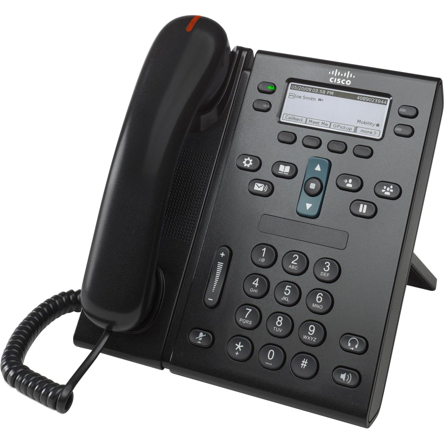 Cisco Unified 6941 IP Phone - Refurbished - Desktop, Wall Mountable - Charcoal