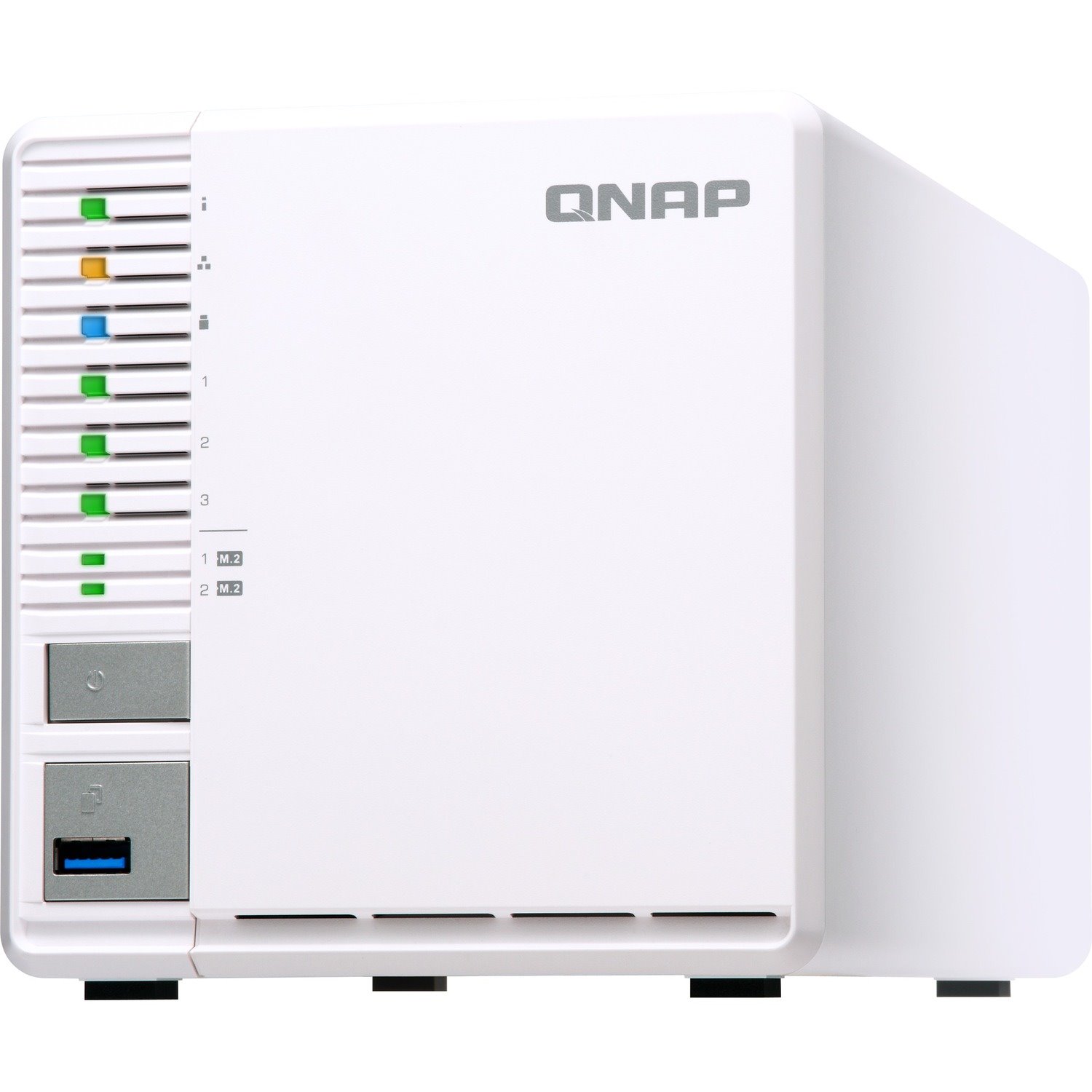 QNAP TS-351-2G 3 x Total Bays SAN/NAS Storage System - 512 MB Flash Memory Capacity - Intel Celeron J1800 Dual-core (2 Core) 2.41 GHz - 2 GB RAM - DDR3L SDRAM Tower