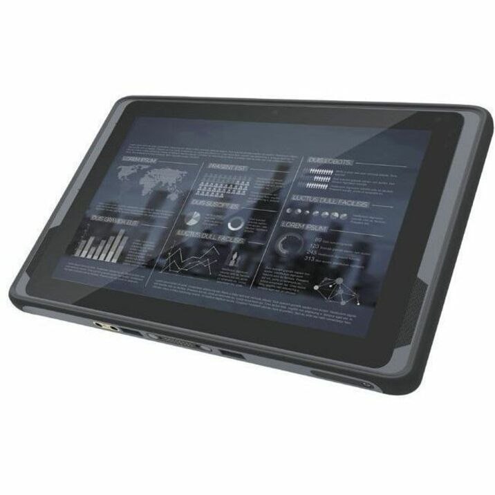 Advantech AIM-78S Rugged Tablet - 10.1" WUXGA - Qualcomm SDA660 Octa-core - 4 GB - 64 GB Storage - Android 10 - 4G - Dark Gray - 1