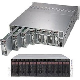 Supermicro SuperServer 5039MP-H8TNR Server Barebone System - 3U Rack-mountable - Socket P LGA-3647 - 1 x Processor Support
