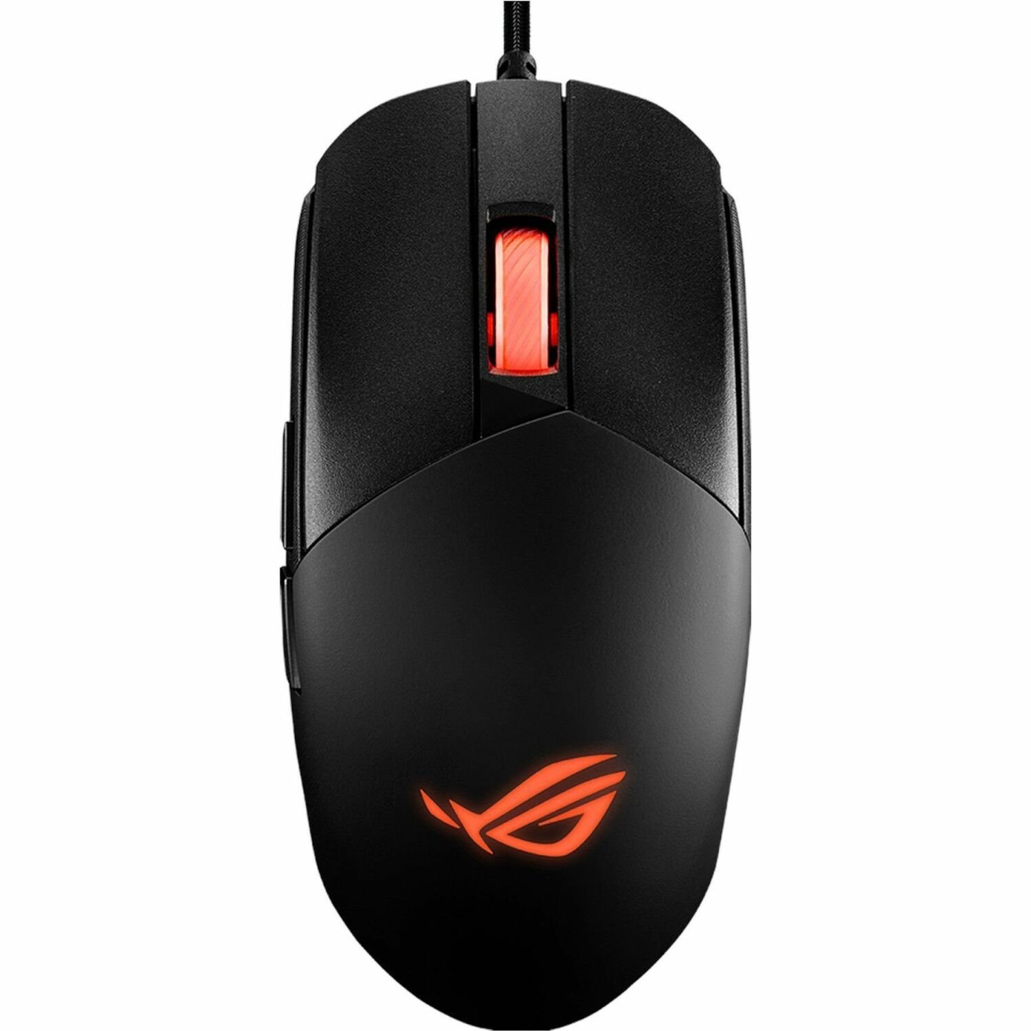 Asus ROG Strix Impact III Gaming Mouse - USB 2.0 Type A - Optical - 5 Programmable Button(s) - Black - 1