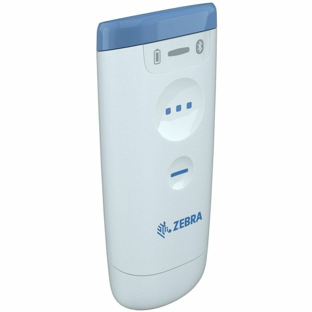 Zebra CS6080 Healthcare, Inventory, Laboratory Handheld Barcode Scanner Kit - Wireless Connectivity - Healthcare White - USB Cable Included