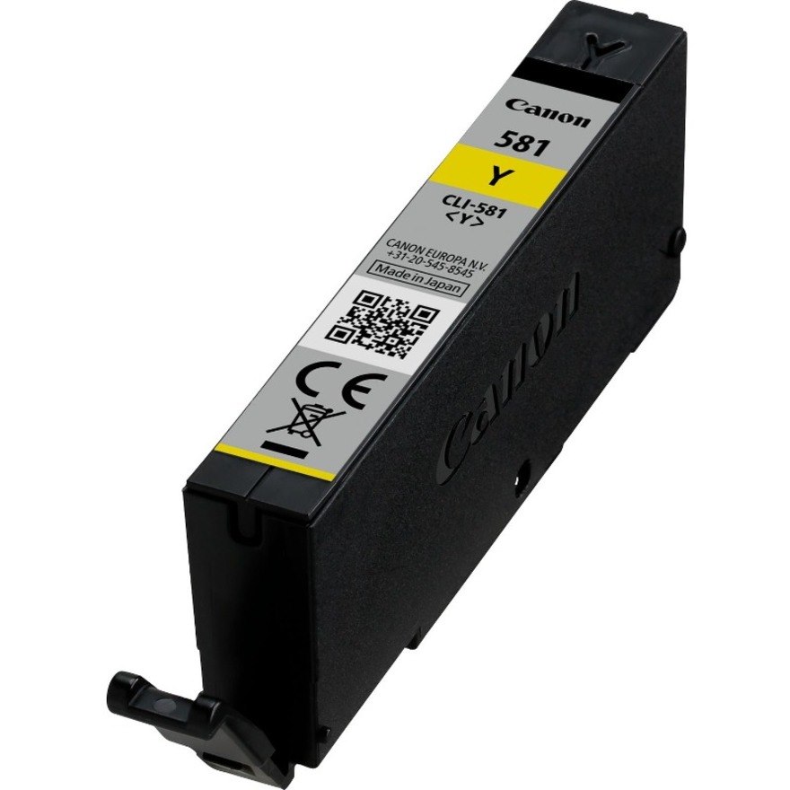 Canon CLI-581Y Original High Yield Inkjet Ink Cartridge - Yellow - 1 Pack