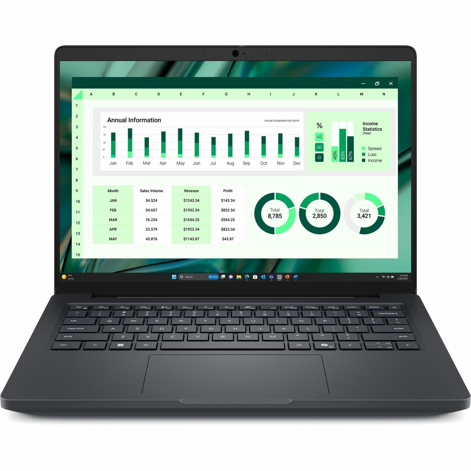Dell Pro Max MC14250 14" Copilot+ PC Notebook - Full HD Plus - 60 Hz - Intel Core Ultra 7 265H - vPro Technology - 32 GB - 512 GB SSD - English (US) Keyboard - Black