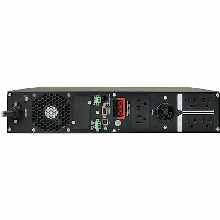 Eaton Tripp Lite Series SmartOnline 2000VA 1800W 120V Double-Conversion Sine Wave UPS - 7 Outlets, Extended Run, Network Card Option, LCD, USB, DB9, 2U Rack/Tower
