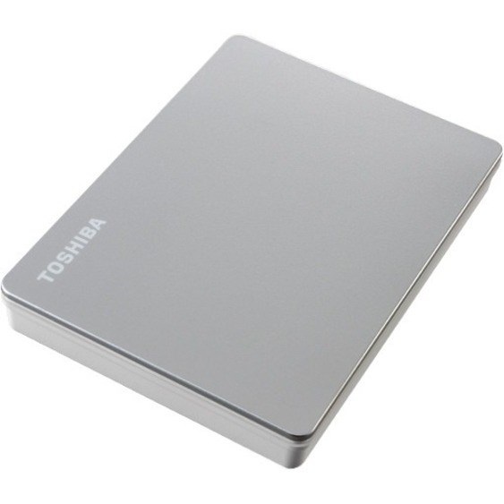 Toshiba Canvio Flex HDTX140ESCCA 4 TB Portable Hard Drive - 2.5" External - Silver