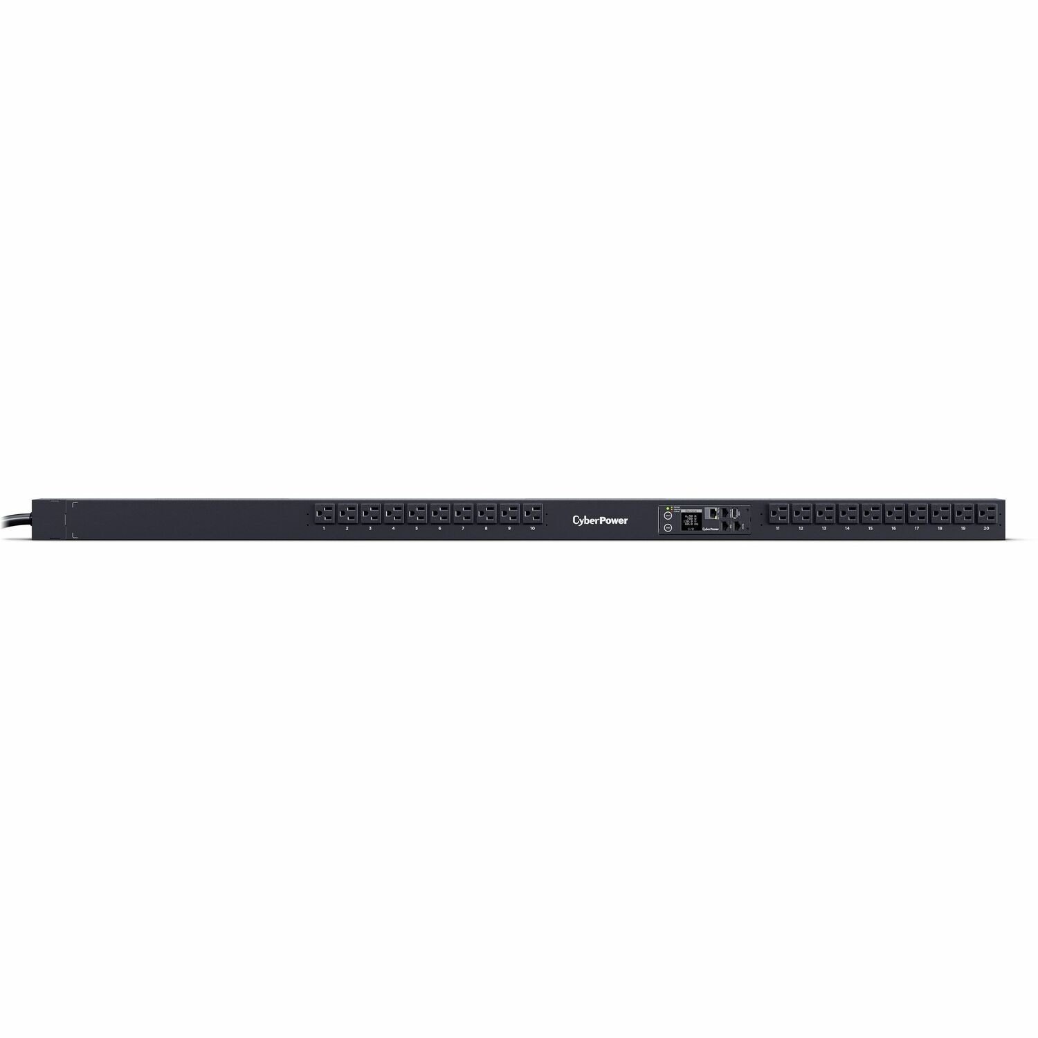 CyberPower PDU31116 Single Phase 100 - 120 VAC 15A Monitored PDU