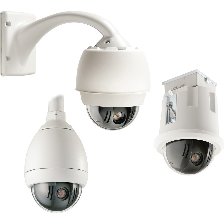 Bosch AutoDome VG5-623-ECS Surveillance Camera - Color - 1 - Dome - White