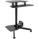 Eaton Tripp Lite Series Rolling Desk TV / Monitor Cart - Height Adjustable