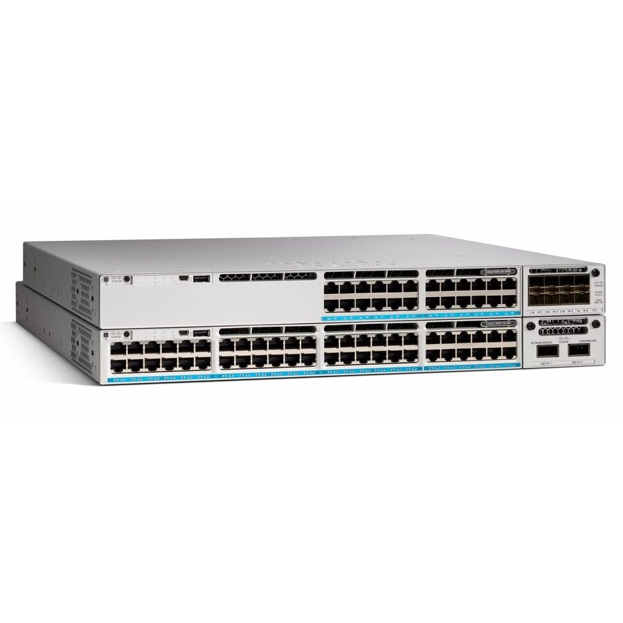 Cisco Catalyst 9300 C9300-48S-M 48 Ports Manageable Layer 3 Switch - Gigabit Ethernet - 1000Base-X