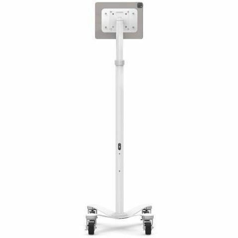 Compulocks Medical Rolling Cart with Invisible Universal Tablet Mount - Rise Freedom